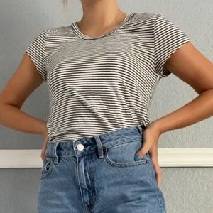 STRIPED H&M TEE